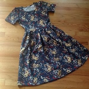 Size Small used LuLaRoe Amelia Dress